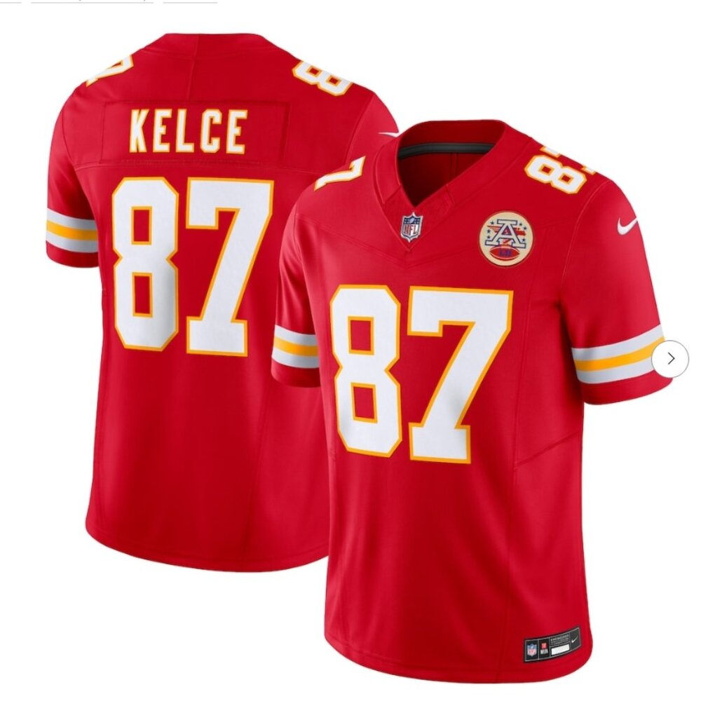 Travis Kelce Kansas City Chiefs Nike Vapor F.U.S.E. Limited Jersey - Red